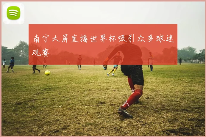 南宁大屏直播世界杯吸引众多球迷观赛